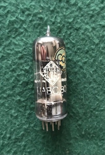 Telefunken uabc80 ventil - telefunken, (cge)