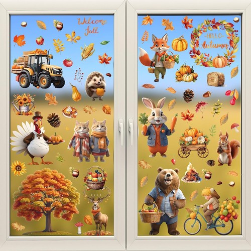 Fensterbilder herbst blatt - herbst, 9