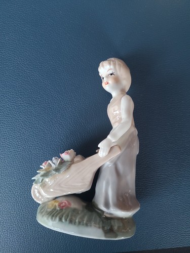Porzellan deko blumenmädchen - porzellan,