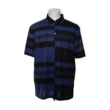 Bogner, Poloshirt, Größe: 56, Blau/Schwarz, Polyester, Streifen, Herren #DTW