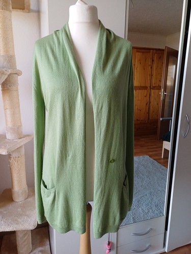 Seide kaschmir cardigan - cardigan, grün