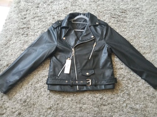 Kunstlederjacke neu mit - kunstlederjacke, gr.