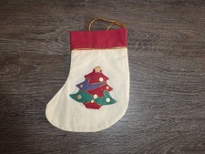 Nikolaus Strumpf Stiefel Socke befüllbar Deko Leinen Weihnachten Advent- NEU!