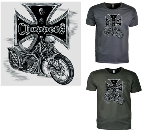 Chopper biker shirt herren - chopper,
