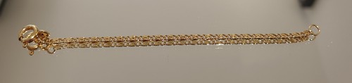 Rundoesen kette gold 333 - rundoesen-kette,