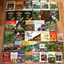 39 Bücher: GARTEN, Pflanzen, Gartengestaltung, Bäume, Blumen - Ratgeber Paket.