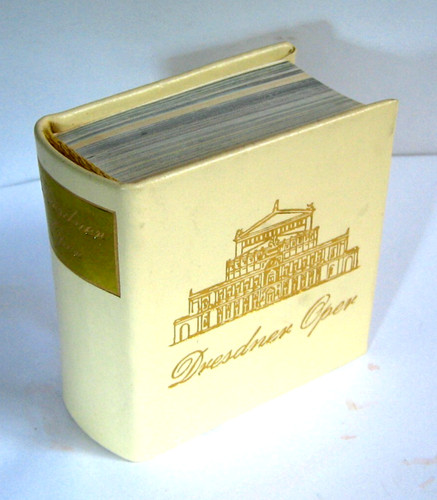 Minibuch leder dresden - leder,,