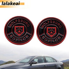 2pcs Red & Black Wolfsburg