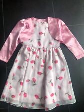 Blumen Mädchen Kleid Gr 116, Sommer Kleid, Einschulungs Kleid