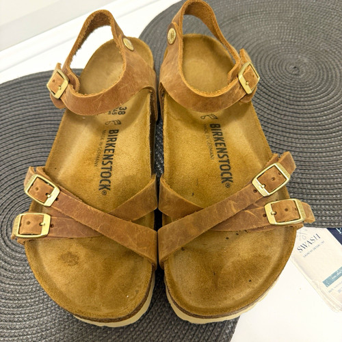 Birkenstock brown leather - brown,