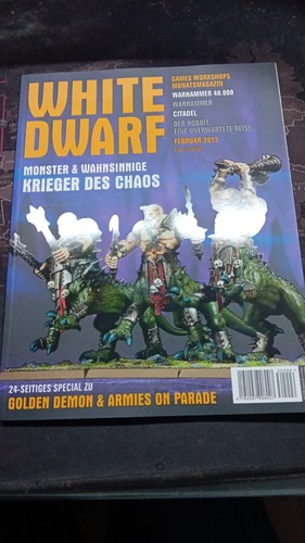 Games workshop white dwarf - workshop,