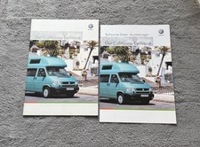 VW Volkswagen T4 California Exclusive Prospekt Katalog Broschüre + Daten | 2002