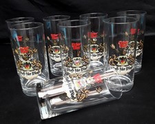 Bierglas der Marke Eder Bier 8er Set Werbeglas Logo mit Wappen Glas G 517