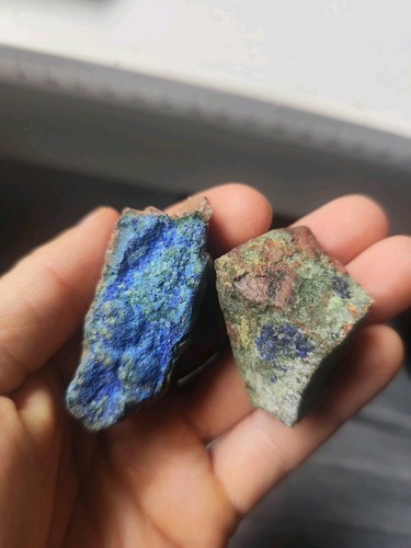 Azurit mit malachit blau - azurit,