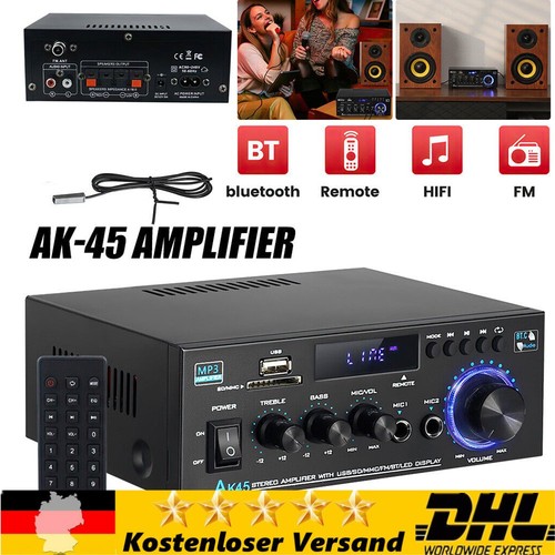 Hifi verstärker mit bluetooth - hifi,