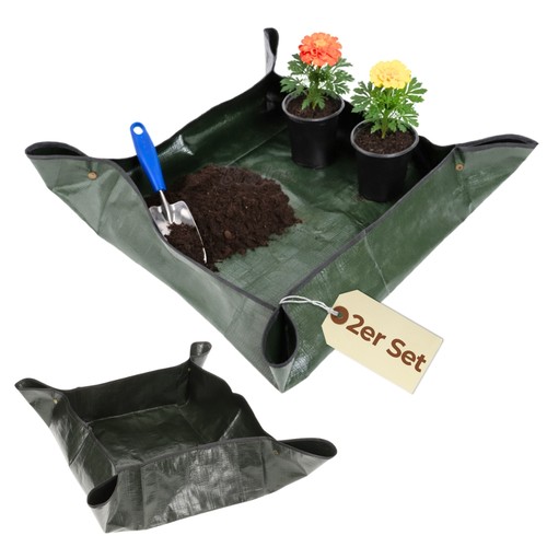 2er set pflanzen umtopfmatte - 2er,
