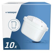 10x Wasserfilter Kartuschen Wessper AquaMax, passend für Brita*-Kannen