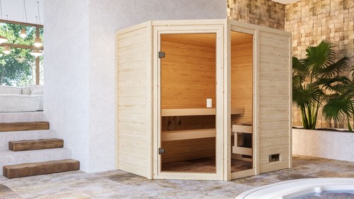 Sauna 38mm massivholzsauna - 38mm,