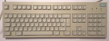 Vintage Siemens Nixdorf PS/2 Tastatur Deutsches Layout QERTZ