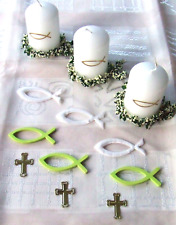 3 x Kerze Deko zur Kommunion