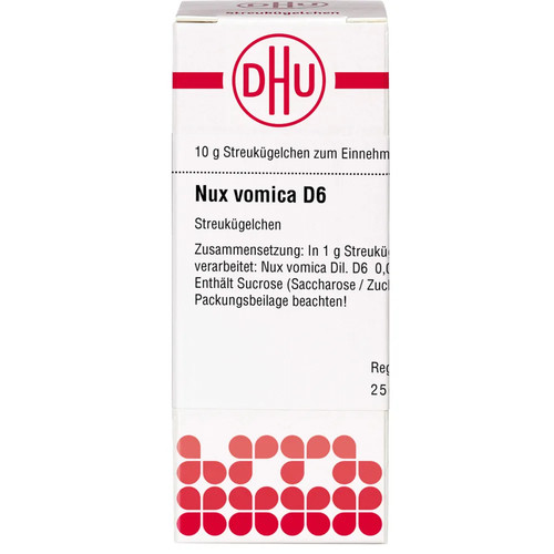Nux vomica globuli - globuli, g