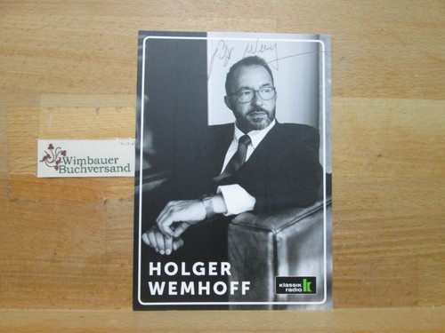Original autogramm holger - original,