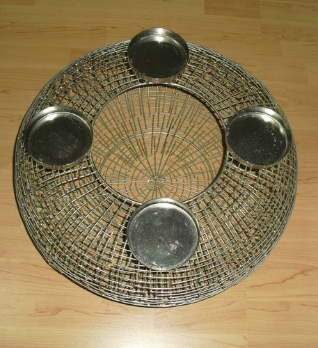 Großer adventskranz aus - adventskranz,