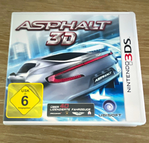 Ubisoft asphalt nintendo - asphalt, 3d