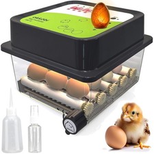 eierbrüter Automatischer Brutkasten für Hühner, Enten, Tauben, 12 Eier