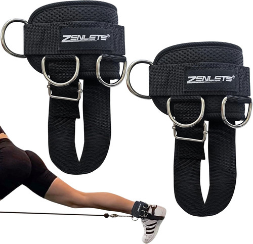2er set fußschlaufen kabelzug - set,