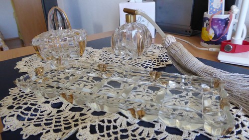 Vintage frisiertisch garnitur - vintage, frisiertisch-garnitur