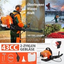Profi 43CC Laubsauger Benzin