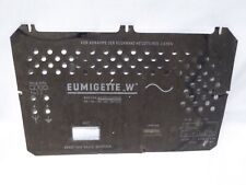 Rörhrenradio Eumigette "W" - Rückwand, Backwall, Backplate