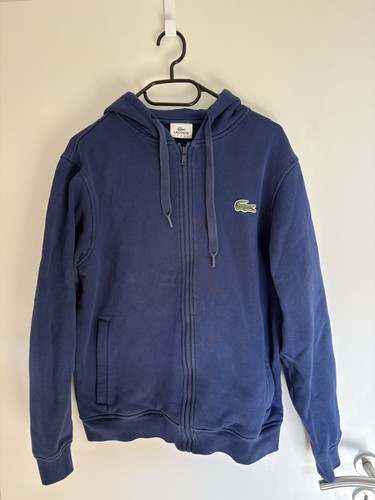 Lacoste sweatjacke blau - lacoste,