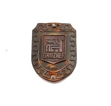 Fahrrad Steuerkopfschild Gritzner Emblem Logo Vintage
