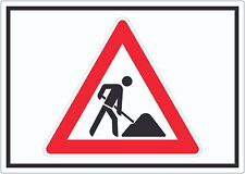 Achtung Baustelle Symbol