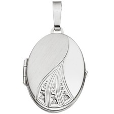 Medaillon oval 585 Gold