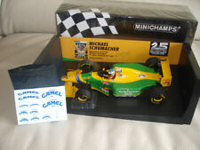 F1  BENETTON FORD B193B M.SCHUMACHER 2ND PLACE CANADIAN GP 1993 1/18 OVP