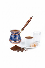 Kupfer Türkische Kaffeekanne