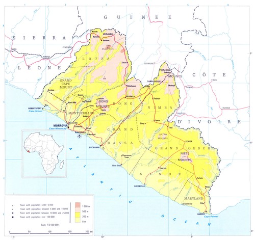 Liberia republik - liberia.,