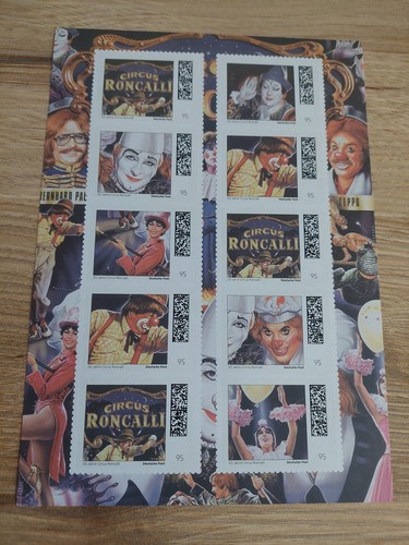 Briefmarken jahre circus - jahre,