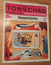 Hörspiel LP 45er Bilderstreifen TONSCHAU RUMPELSTILZCHEN GE 1964 Zustand 2
