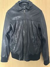 Maison Scotch la femme selon Marie Echte Lederjacke Gr.4(42) schwarz Neuwertig