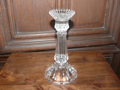 Alter preßglas kerzenleuchter - alter,