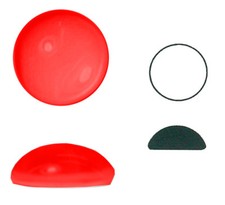 Muggelstein, gerumpelt, rund