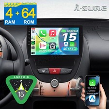 10" 4+64GB Android15 Autoradio