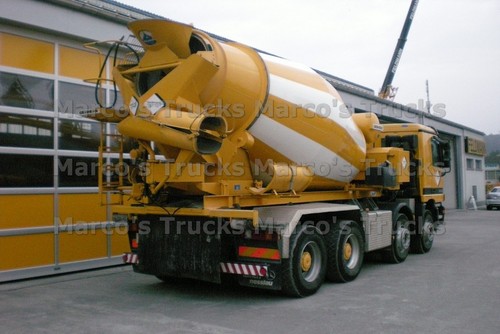 Lkw foto betonmischer gelb - lkw,