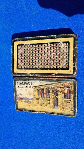 Halpaus alte blechdose - -,
