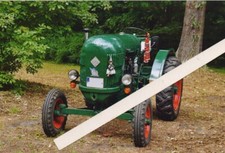 Farbbild 27 aus Serie DDR-Fahrzeuge, Traktor IFA RS 02/22 "Brockenhexe" von 1949