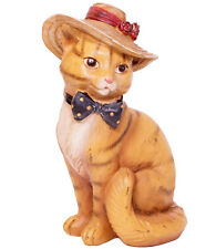 Figur Nostalgie Frau Katze